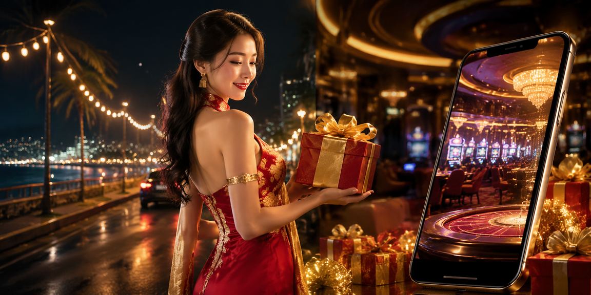 Khung cảnh thưởng thức khuyến mãi và chơi casino trực tuyến trên mobile tại Phan Thiết
